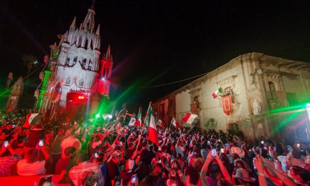 Se viste San Miguel de Allende de Fiestas Patrias