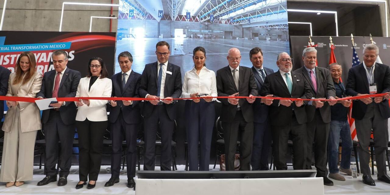 Inauguran feria Industrial TransformationMéxico 2024; la más importante de la Industria 4.0. 