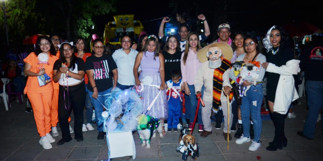 Perrorífico concurso de mascotas en Silao en el Festival Asústame Panteón