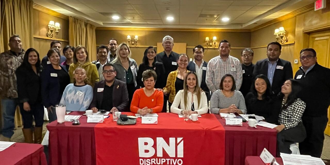 Madruga alcaldesa Melanie Murillo con empresarios de BNI Disruptivo