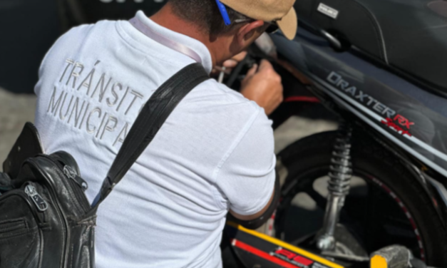Refuerza Tránsito de Silao ‘Casco Seguro’ en parque industrial Las Colinas