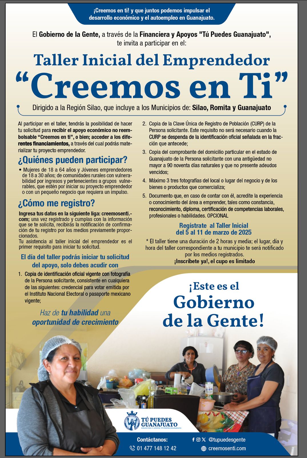 taller tu puedes