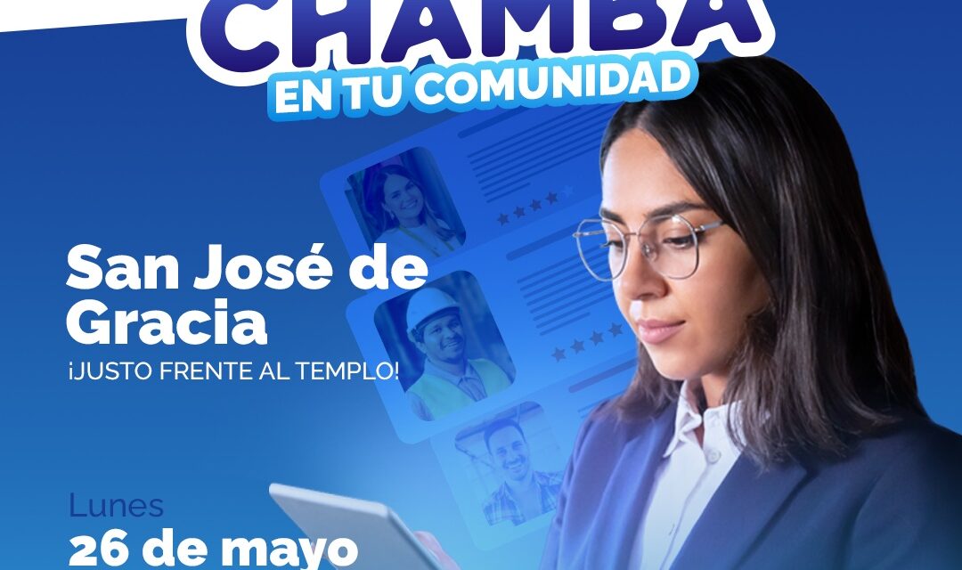 Llevan Feria de la Chamba a comunidades