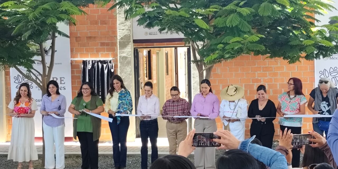 Claudia Sheinbaum inaugura en Silao el nuevo Centro LIBRE para Mujeres, estrategia federal para empoderarlas y protegerlas