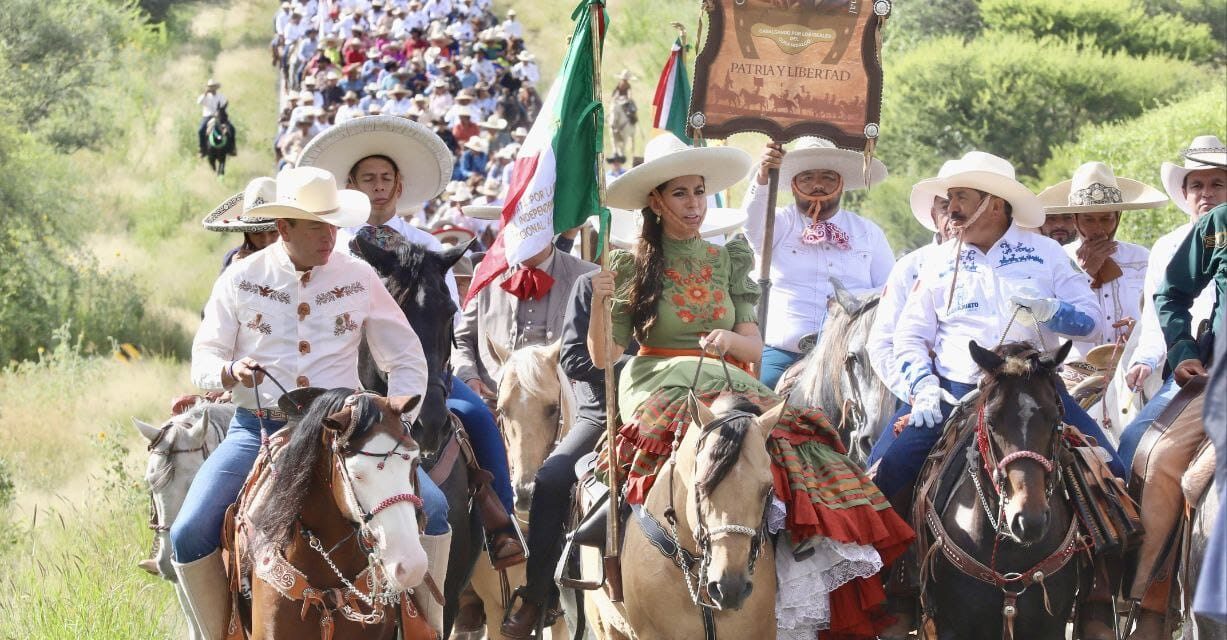 Dolores Hidalgo revive la Independencia con la voz de una Gobernadora