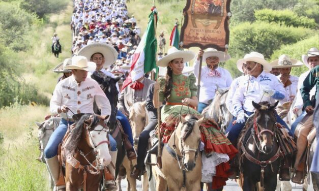 Dolores Hidalgo revive la Independencia con la voz de una Gobernadora